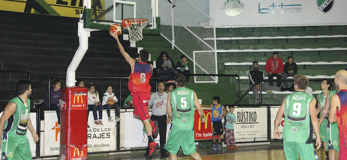 Pegó fuerte en el tercero