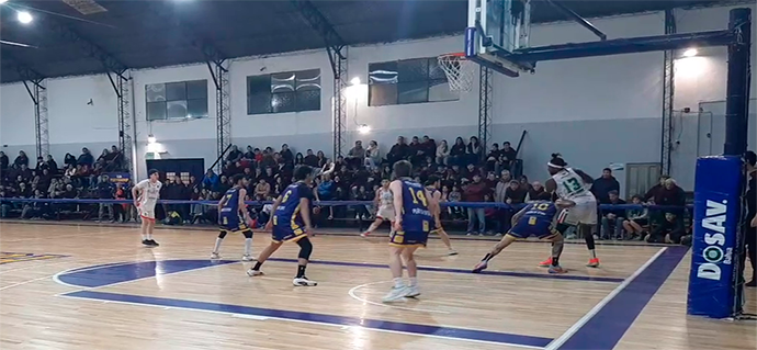 Alem volvió a ganar con el tiro del final