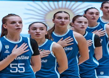 Argentina y Roldán dominaron a Paraguay en la Americup U18